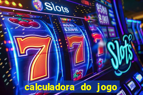 calculadora do jogo do bicho